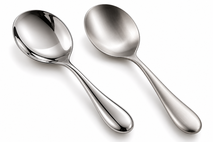 Silver Serving Spoon