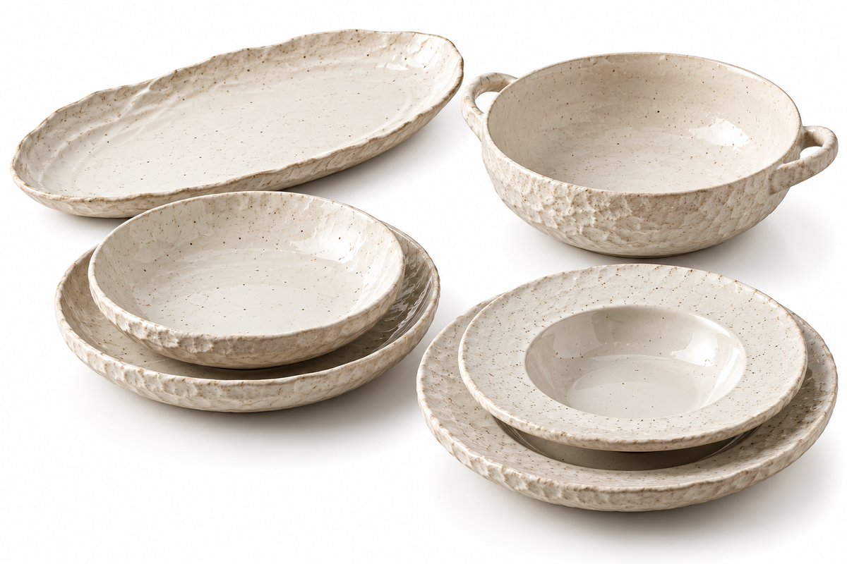 Textured Dining Set