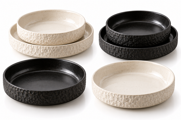 Flat-Base Textured Plate