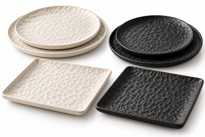 Textured Ceramic Plate